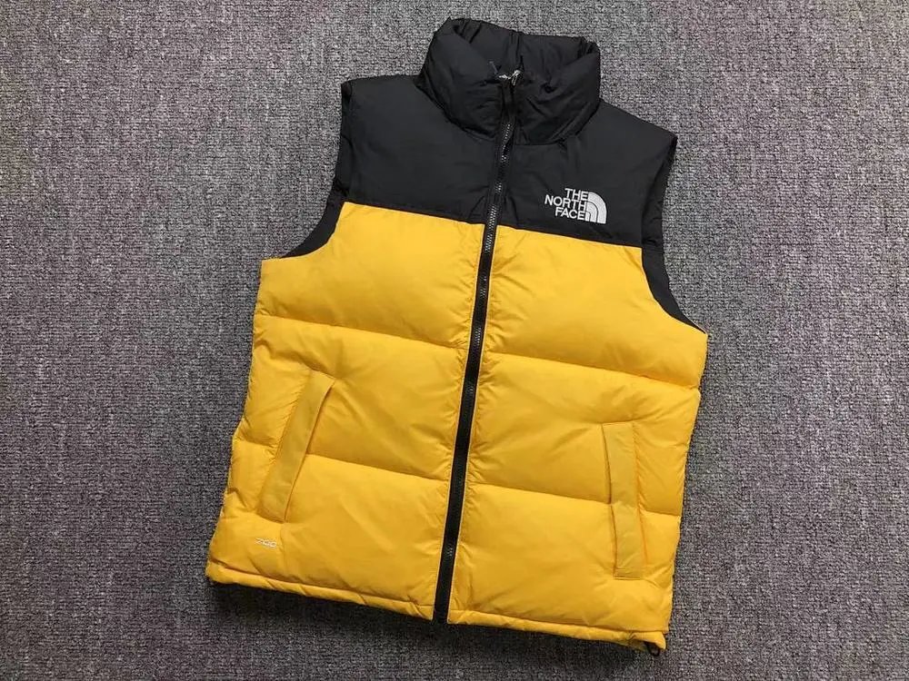 The North Face Vests 700-fill color-block puffer vest — Style 8