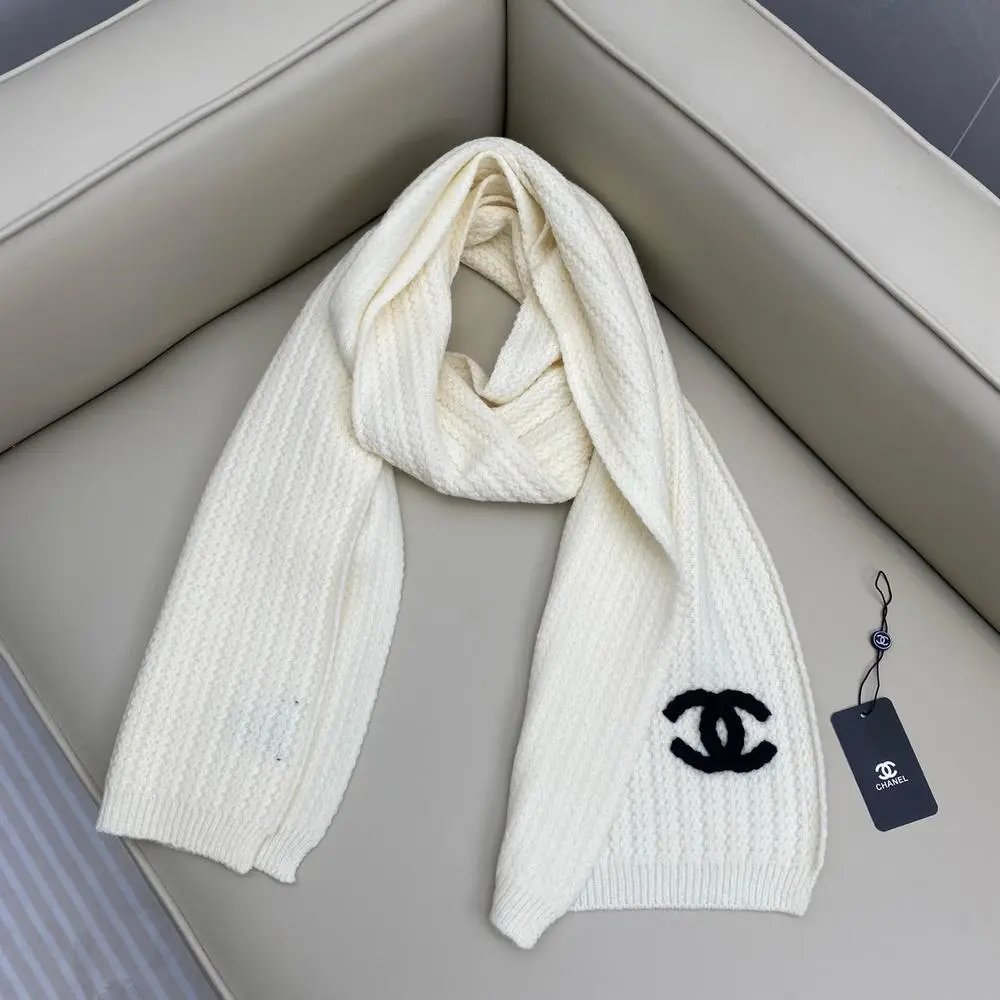 Chanel Scarves Logo Scarf image 4
