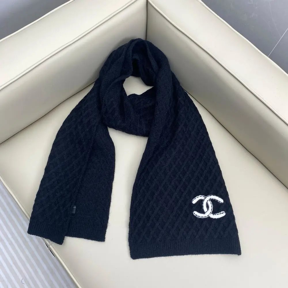 Chanel Scarves Logo Scarf image 7