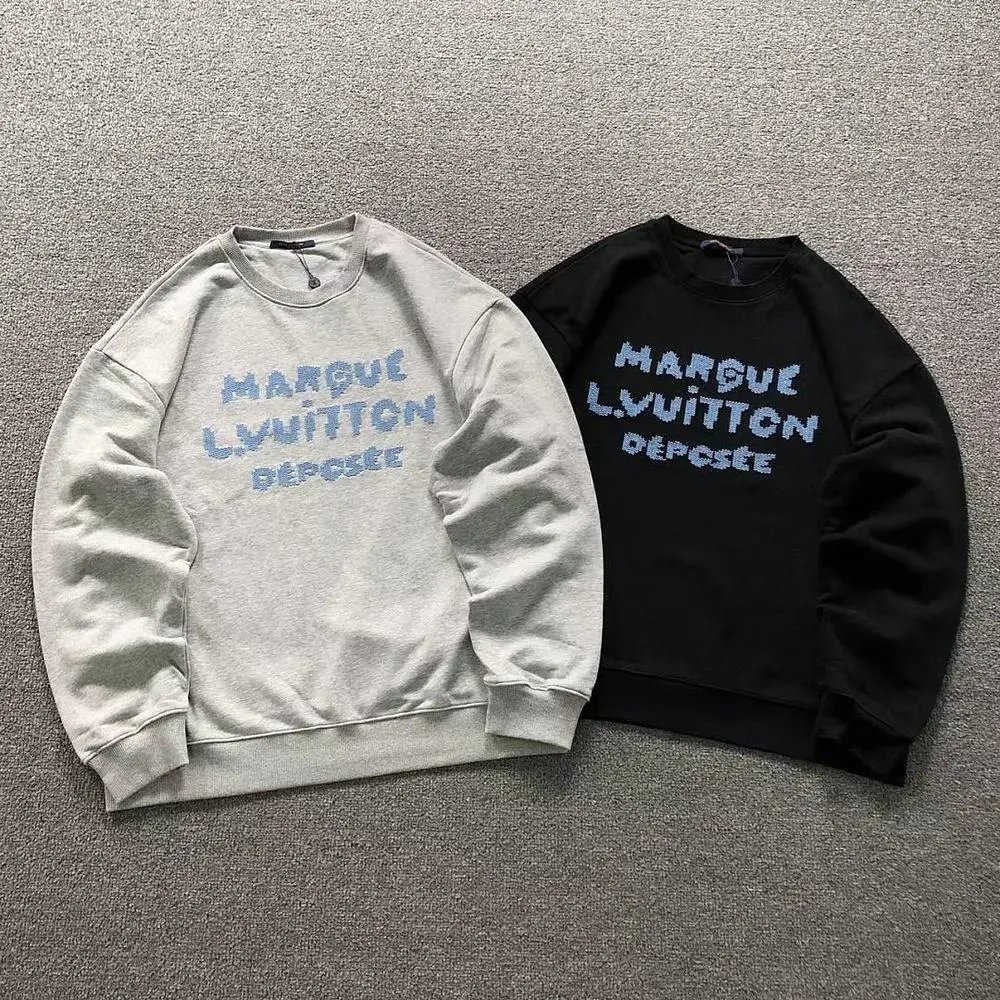 Louis Vuitton letter print crew neck sweatshirt — W2CFinds curated find
