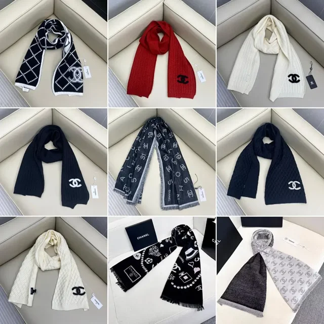 Chanel Scarves Logo Scarf product detail image 1