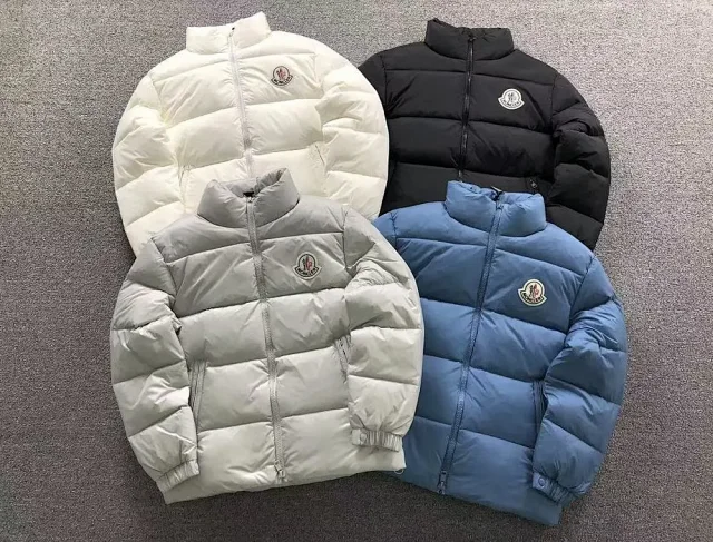 Moncler Down Jackets Quilted stand-collar puffer jacket product detail image 1