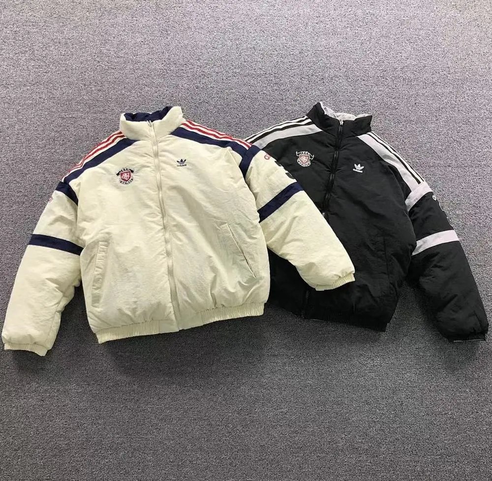 Adidas stand collar cotton jacket — W2CFinds curated find