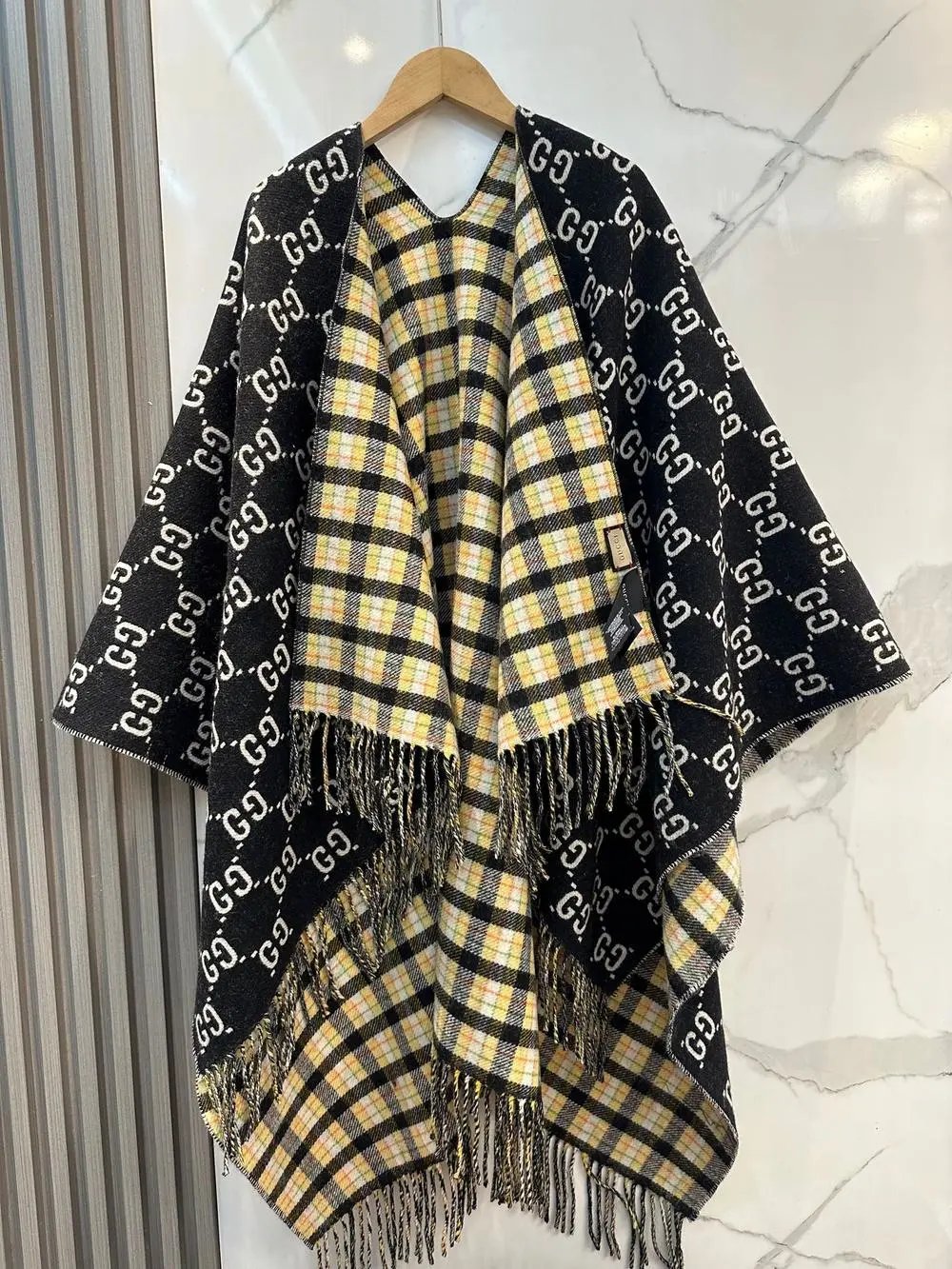Gucci Scarves GG Monogram Fringed Scarf image 10