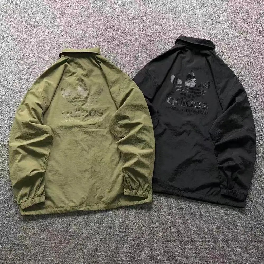 Adidas Trefoil logo coach jacket — W2CFinds curated find