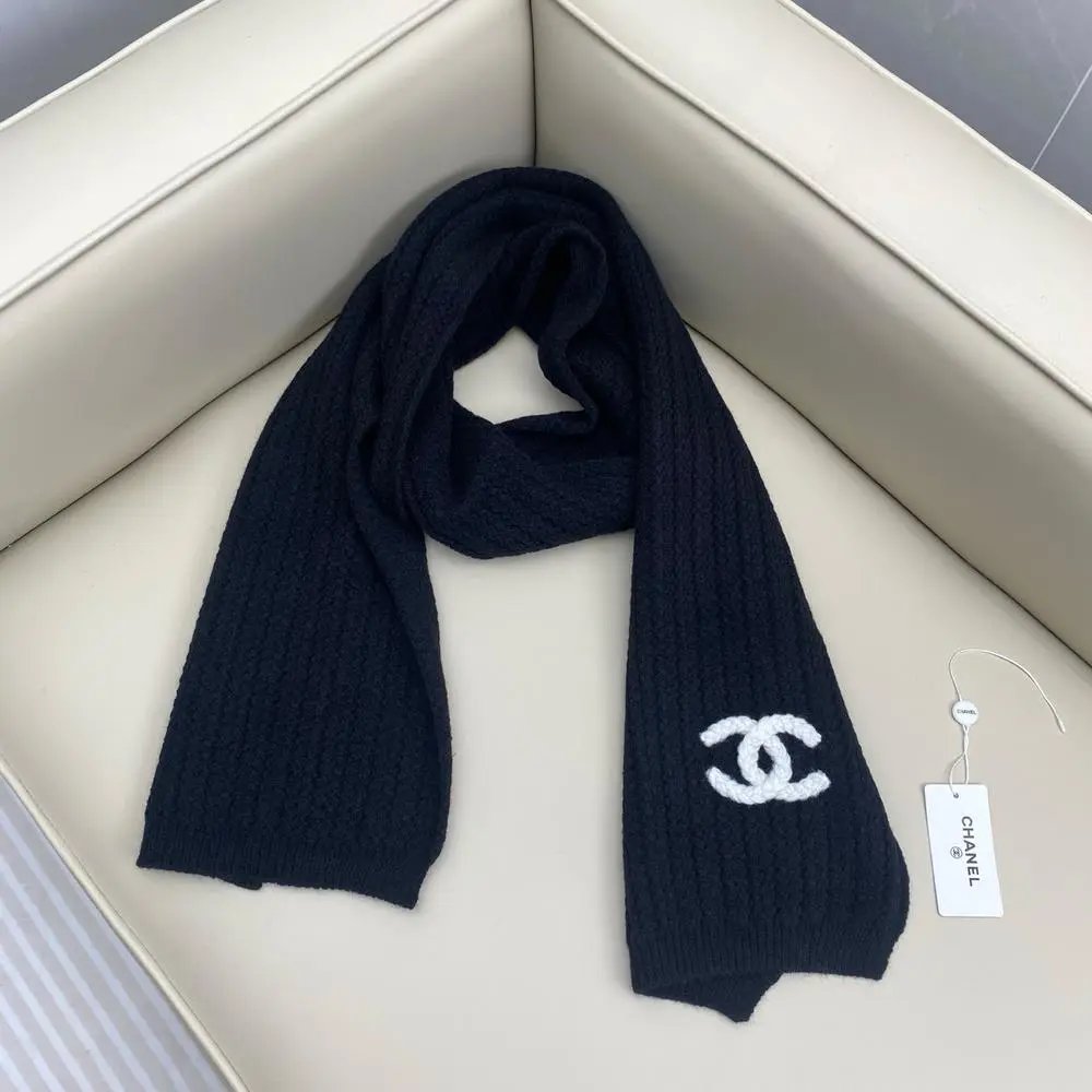 Chanel Scarves Logo Scarf image 5