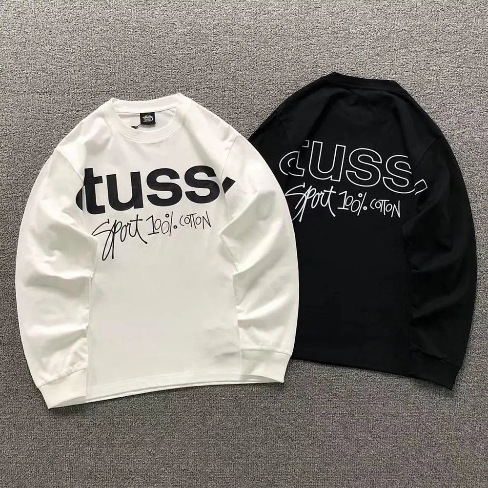 Stussy Sport 100% Cotton print long sleeve shirt — W2CFinds curated find
