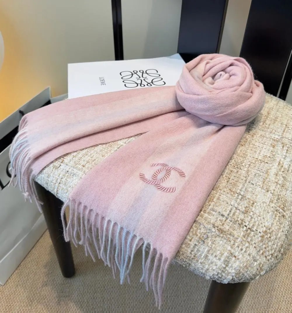 Chanel Scarves Logo-patterned image 7