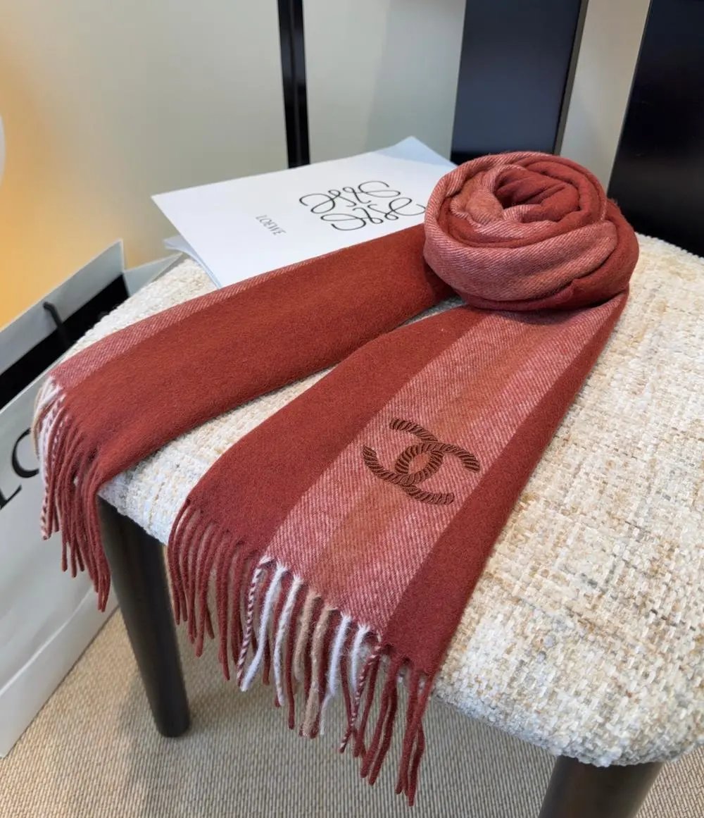 Chanel Scarves Logo-patterned image 6