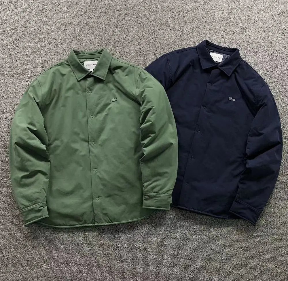 Lacoste lapel cotton jacket — W2CFinds curated find
