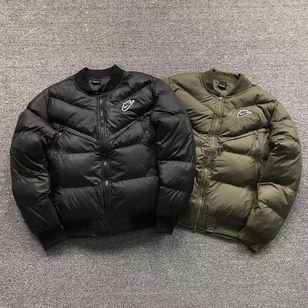 Nike stand collar cotton jacket — W2CFinds curated find