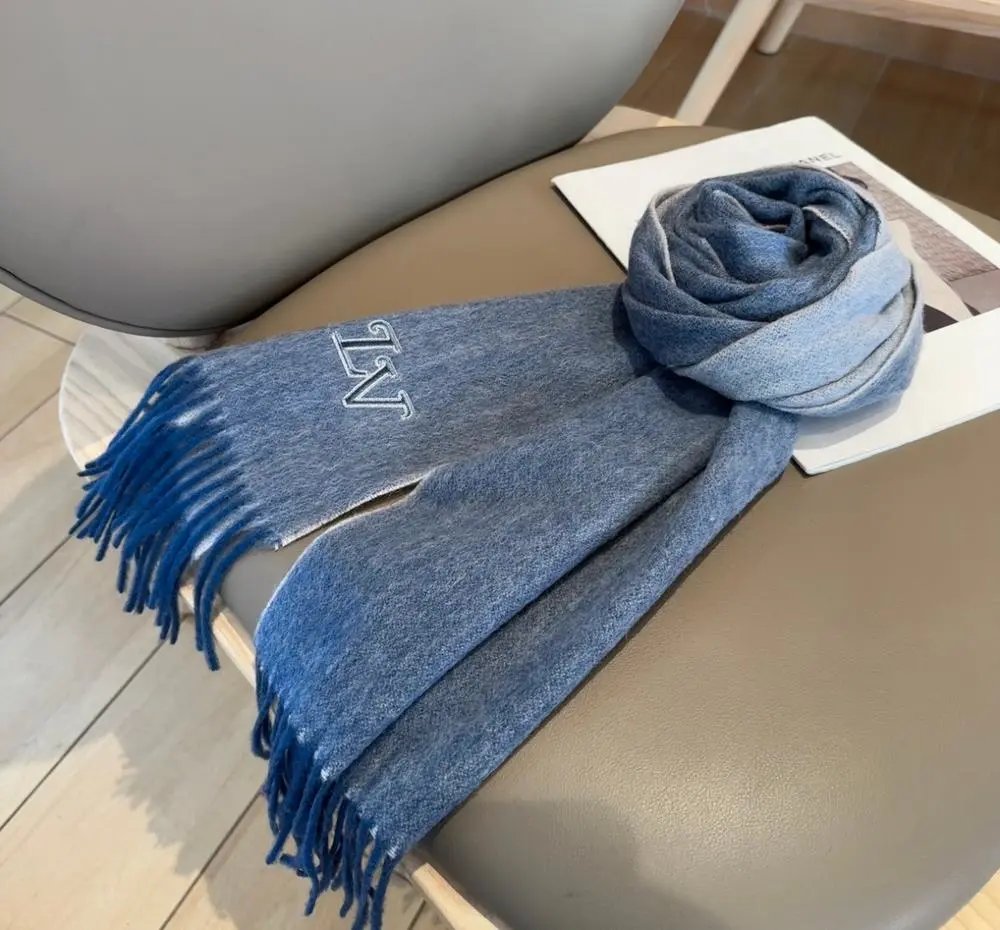 Louis Vuitton Scarves Fringed Monogram Scarf image 7