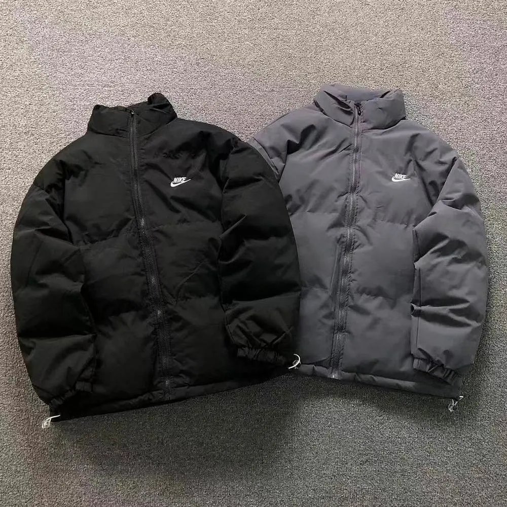 Nike stand collar cotton jacket — W2CFinds curated find