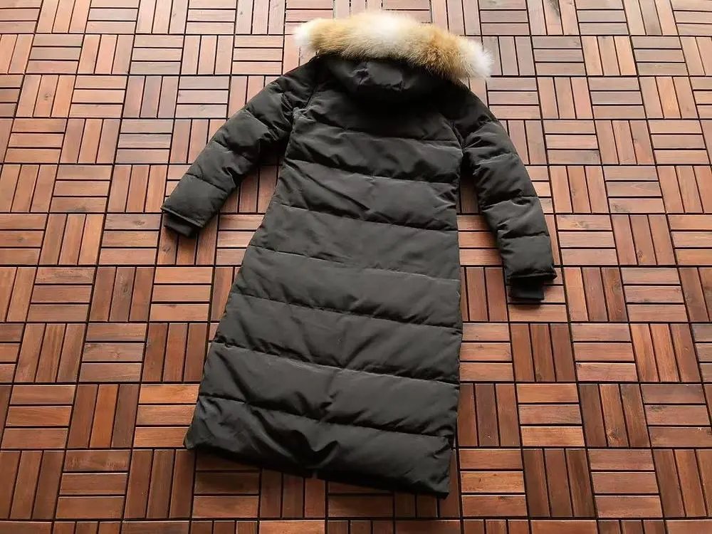 Canada Goose Down Jackets Long hooded fur-trim puffer image 7