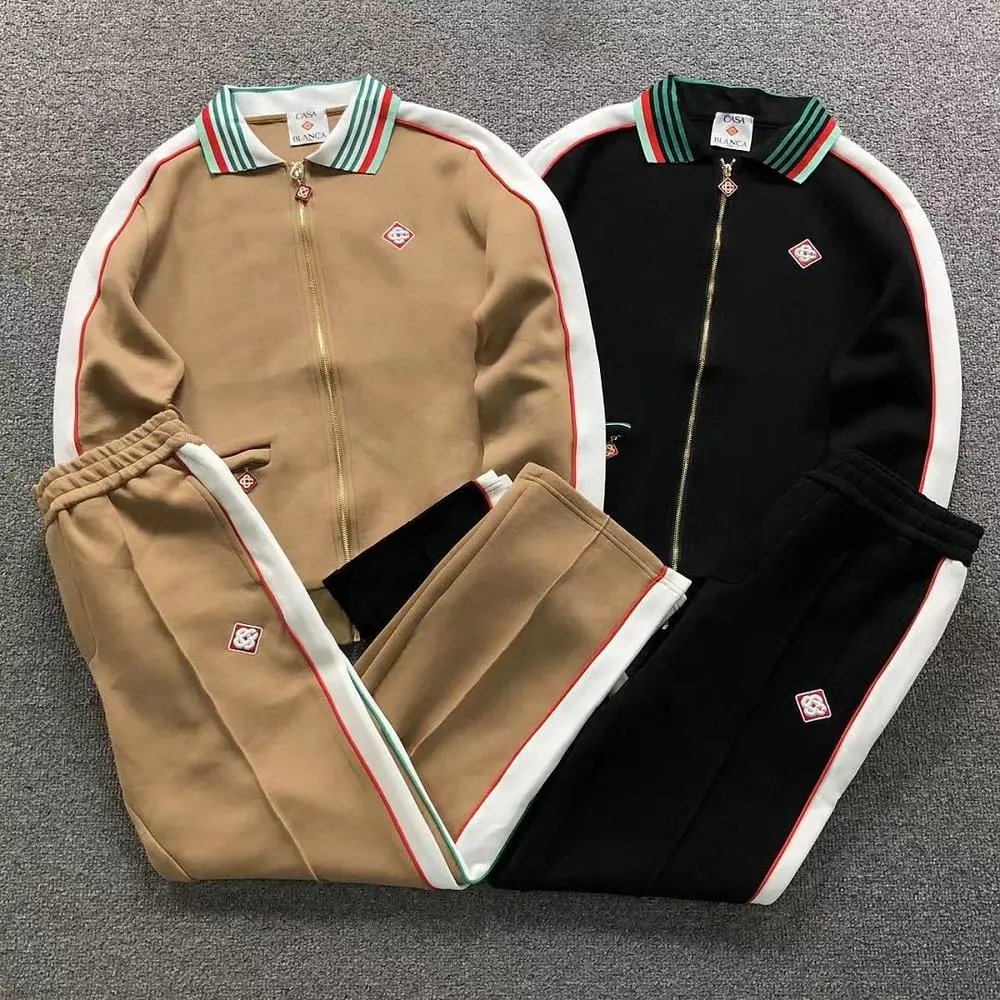 Casablanca striped collar tracksuit set — W2CFinds curated find