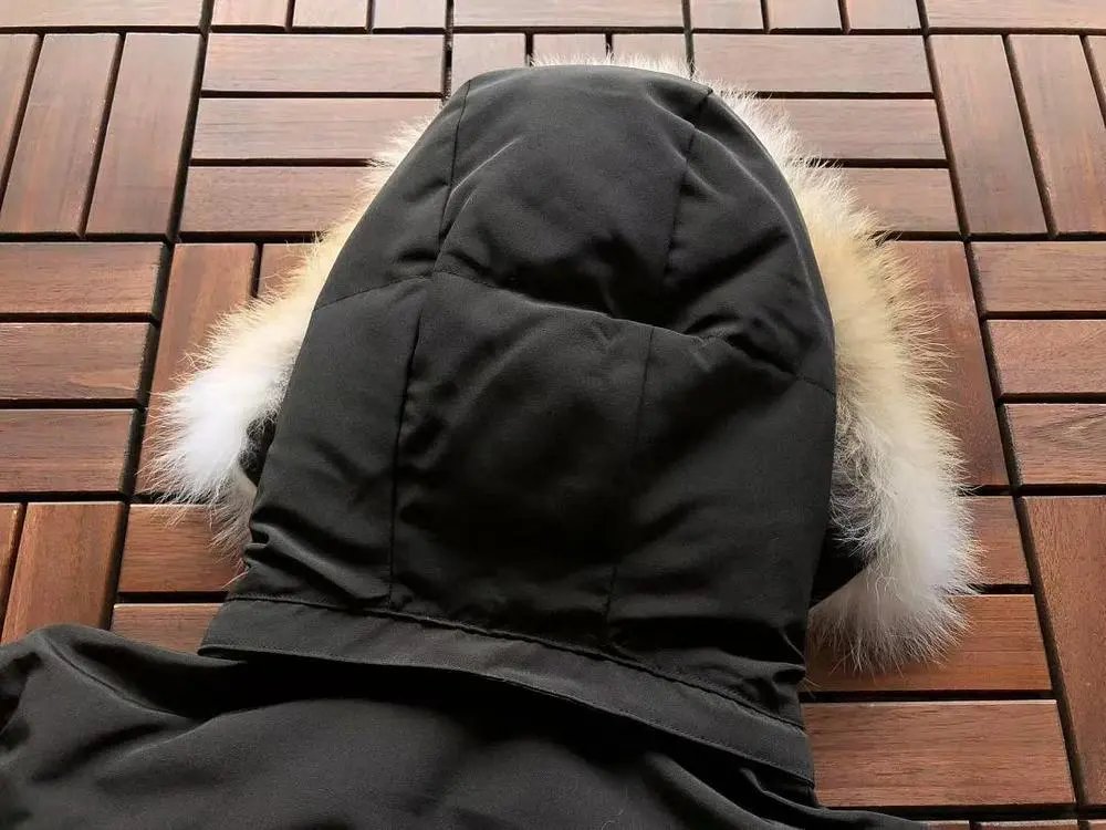 Canada Goose Down Jackets Long hooded fur-trim puffer image 10