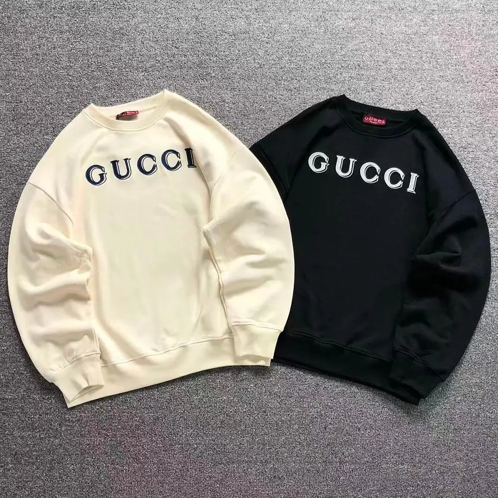 Gucci logo print crew neck sweatshirt — W2CFinds curated find