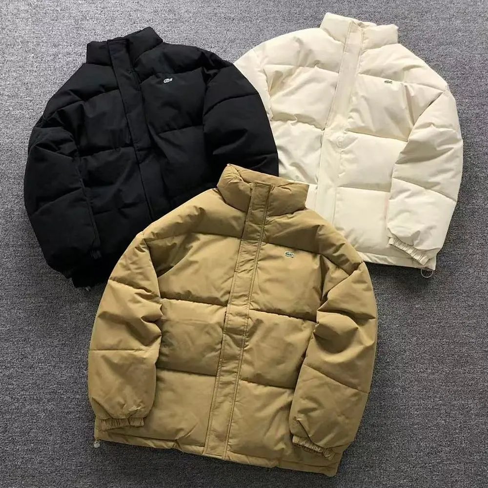 Lacoste stand collar cotton jacket — W2CFinds curated find