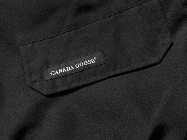 Canada Goose Down Jackets Fur-Trim Hooded Bomber Jacket product detail image 6