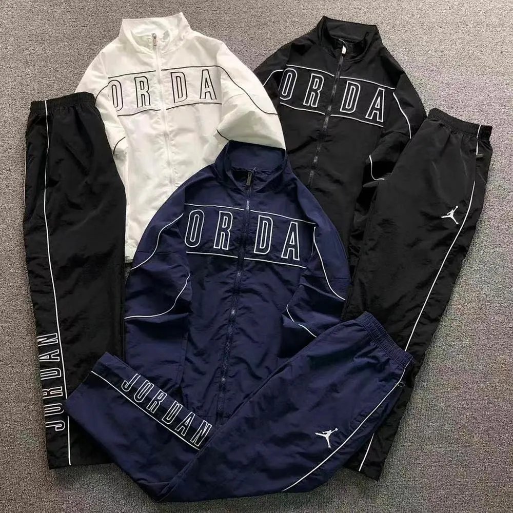 Jordan letter print tracksuit set — W2CFinds curated find