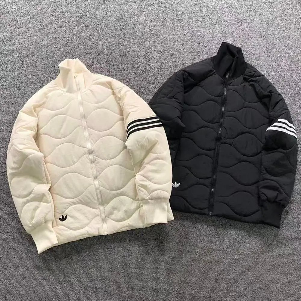 Adidas stand collar cotton jacket — W2CFinds curated find