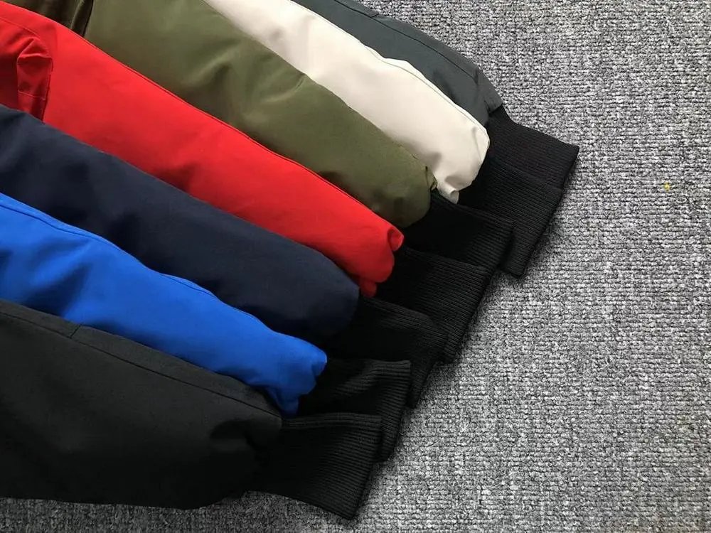 Canada Goose Down Jackets Fur-Trim Hooded Bomber Jacket image 10