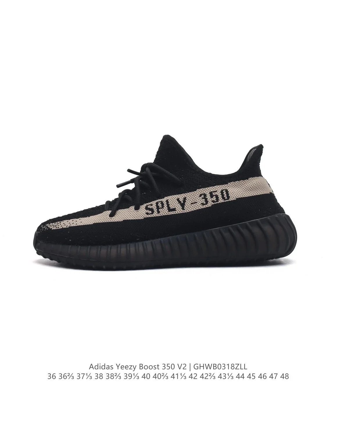 adidas Yeezy Boost 350 V2 Core Black White BY1604