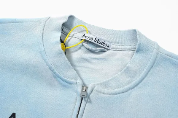 Acne Studios Stockholm 1996 Graphic Bomber Jacket Black - 9