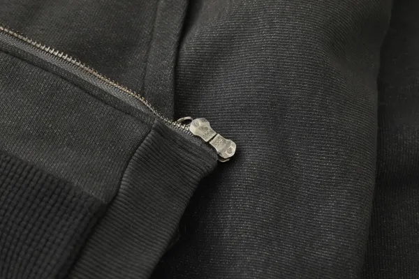 A Bathing Ape Bapesta Logo Embroidered Navy Work Jacket - 9