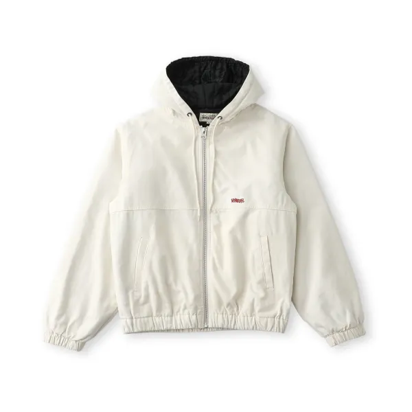 A Bathing Ape Bapesta Logo Embroidered Navy Work Jacket - 2