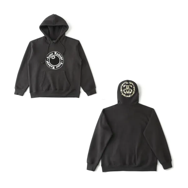 A Bathing Ape 8-Ball Hoodie Black Hoodie - 1