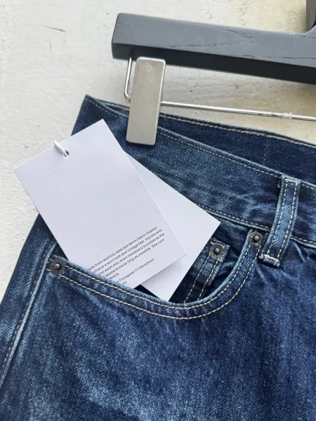 Acne Studios Paint-Splatter Wide-Leg Jeans Gray - 18