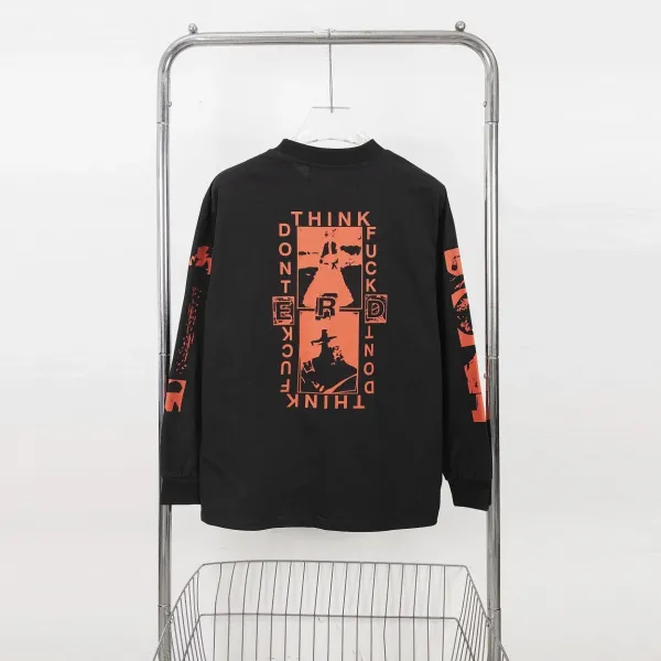 Subversive x Aluminum Tastes Like Fear Long-Sleeve Graphic Tee White - 28