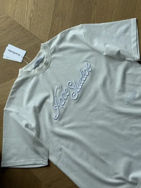 Acne Studios Logo Tag T-Shirt Black - 9