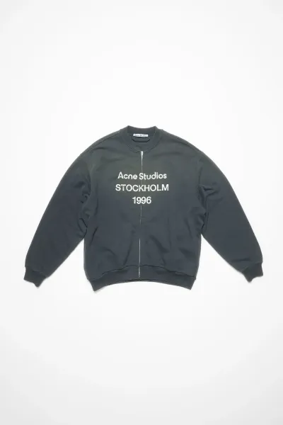 Acne Studios Stockholm 1996 Graphic Bomber Jacket Black - 21