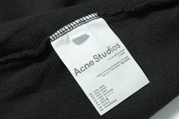 Acne Studios Stockholm 1996 Graphic Bomber Jacket Black - 34