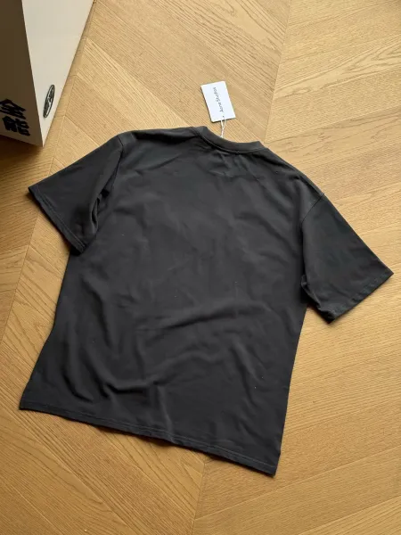 Acne Studios Logo Tag T-Shirt Black - 1