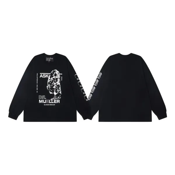 X-Large x The X-Files Dr. Mulder Long Sleeve T-Shirt Black - 1