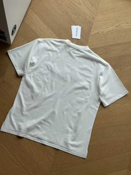 Acne Studios Logo Tag T-Shirt Black - 5
