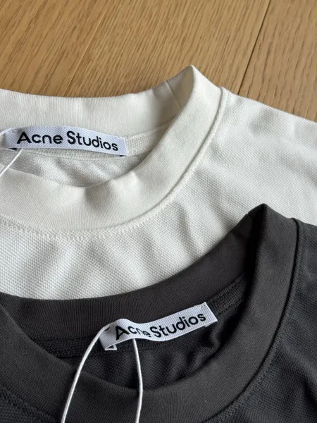 Acne Studios Logo Tag T-Shirt Black - 11