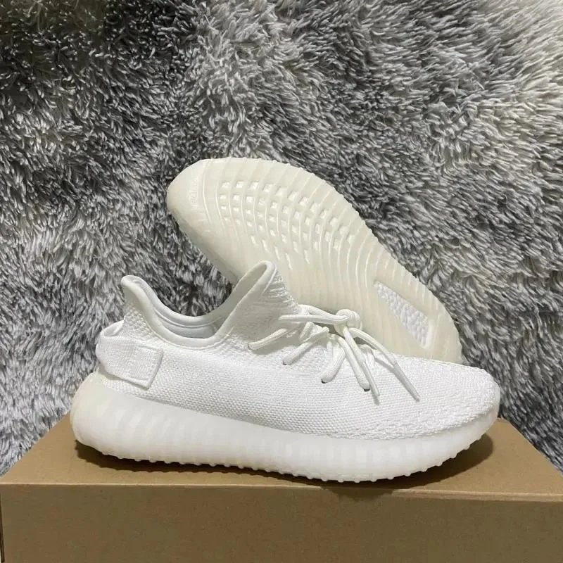 yeezy350公司级真爆椰子350 编织网布橡胶爆米花大底 阿迪达斯男鞋女鞋情侣鞋跑步鞋adidas originals Yeezy Boost 350 V2 椰子黑天使生胶白斑马芝麻满天星灰橙ad