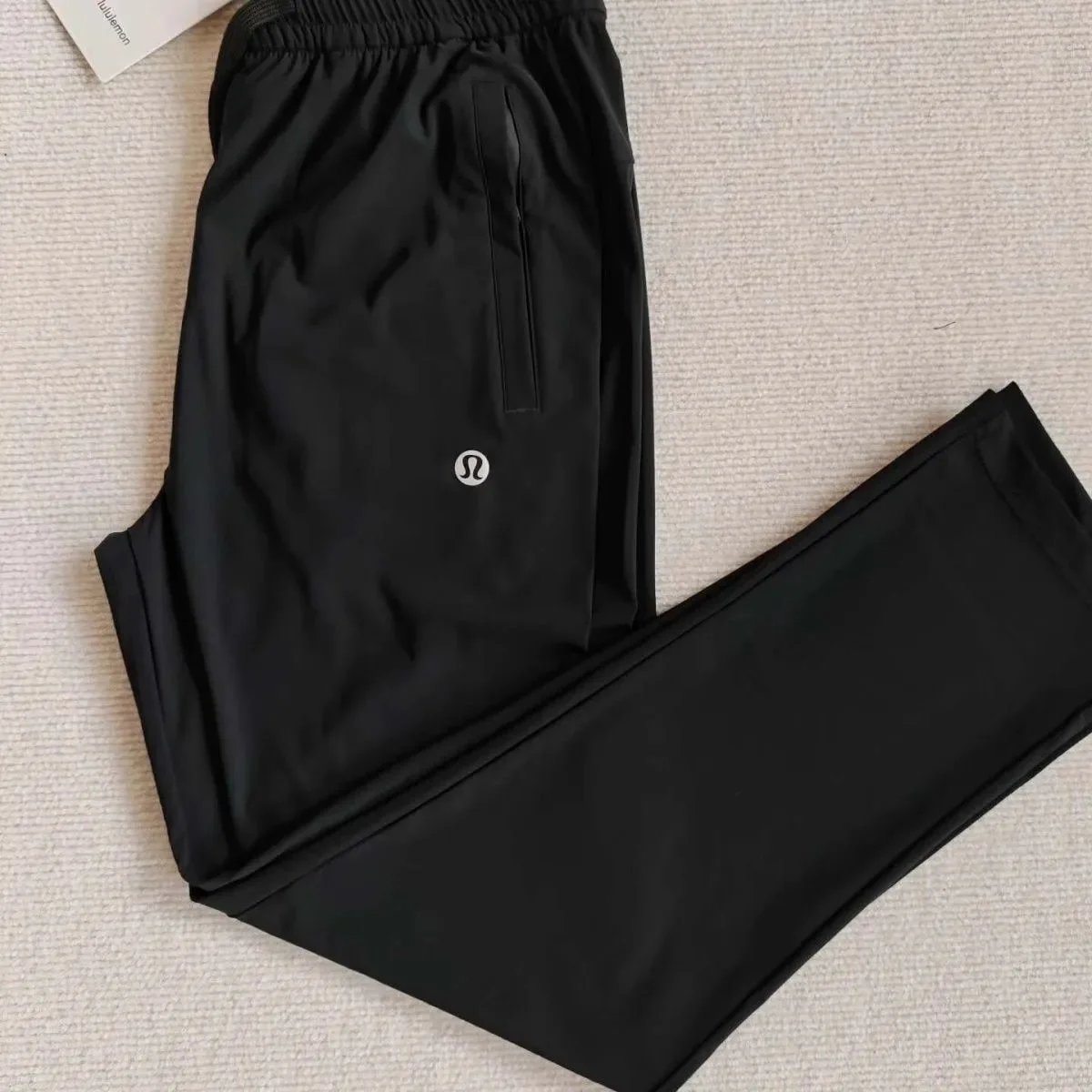 black trousers