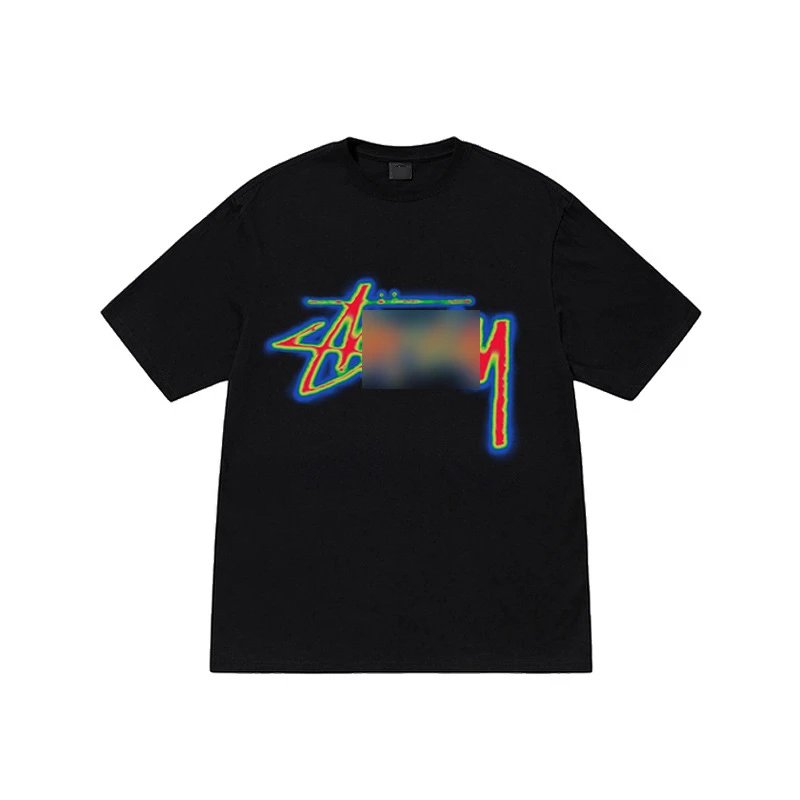 Heat Logo Short Sleeve Black