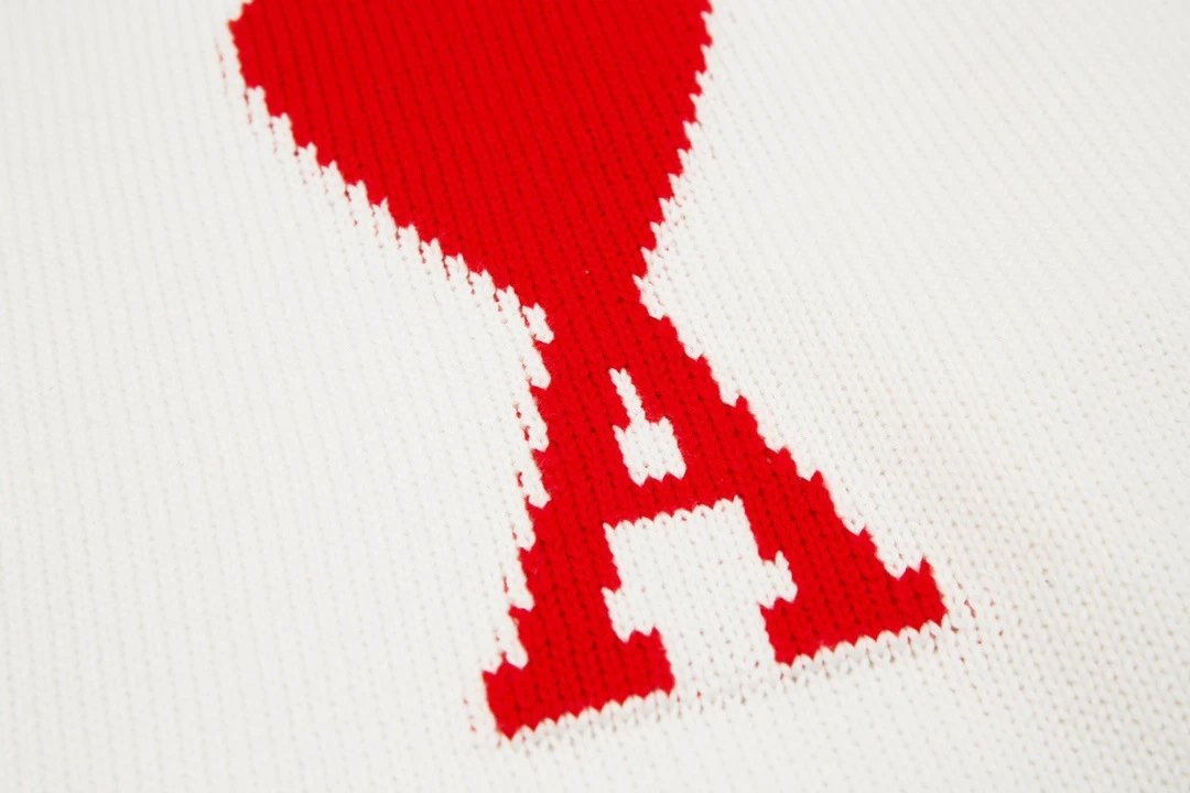 Ami Paris Heart Logo Cardigan Mint Green - 23