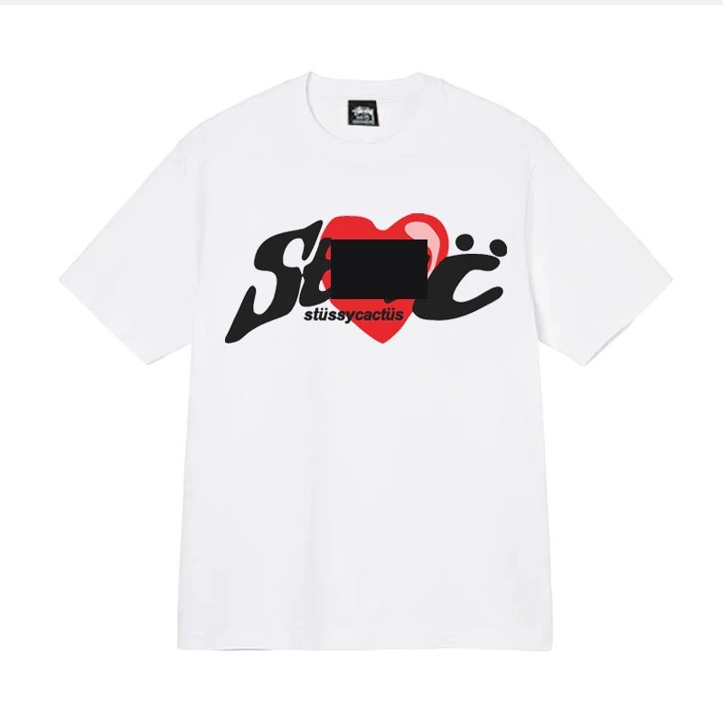 SC Heart Short Sleeve White