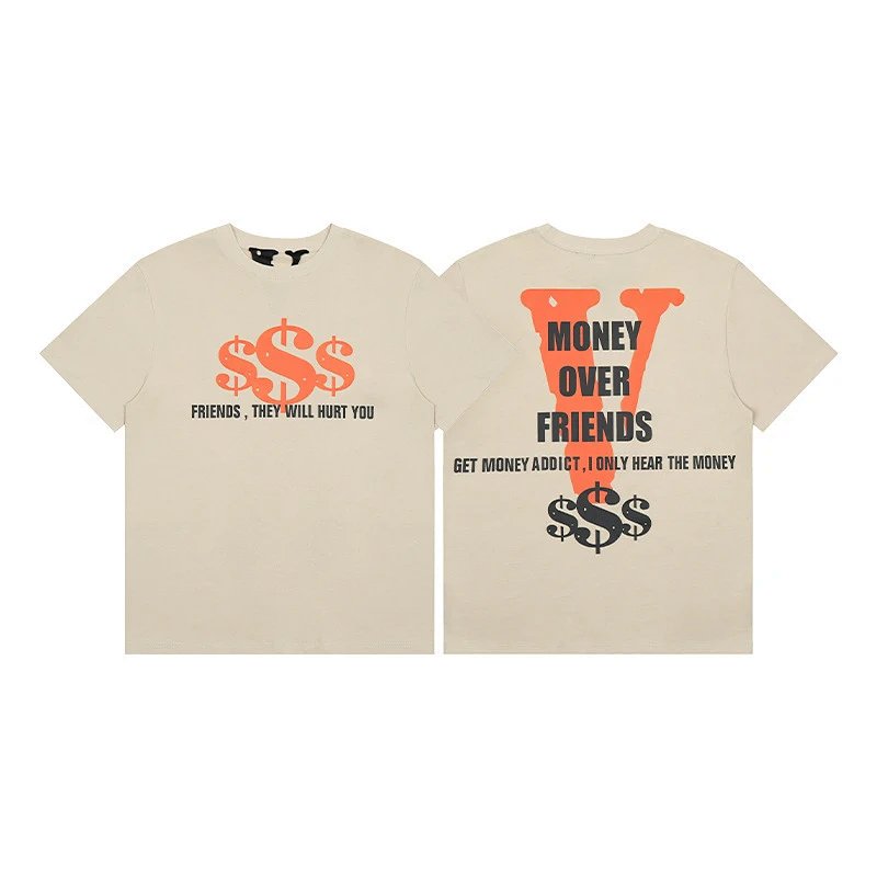 Vlone V Logo Graphic T-Shirt Collection Black and White Multicolor T-Shirt product detail 42 in Litbuy spreadsheet finds