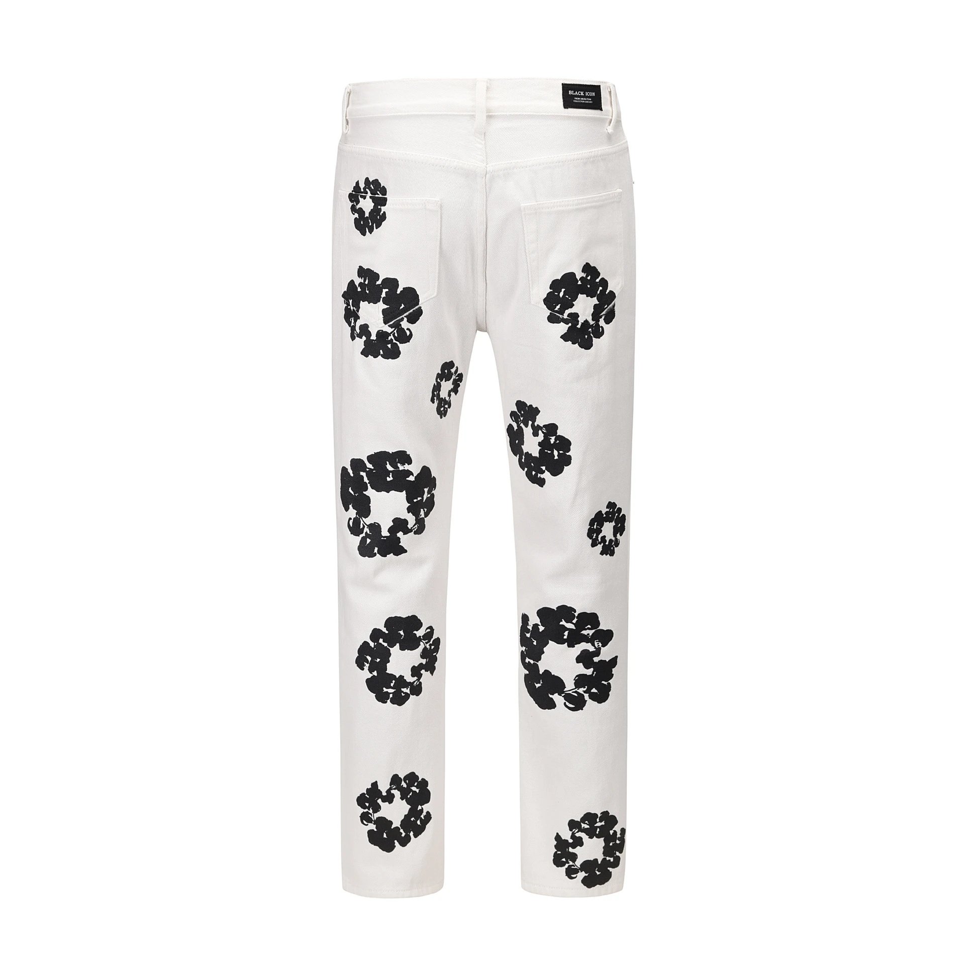 Gallery Dept Floral Print White Jeans - 20