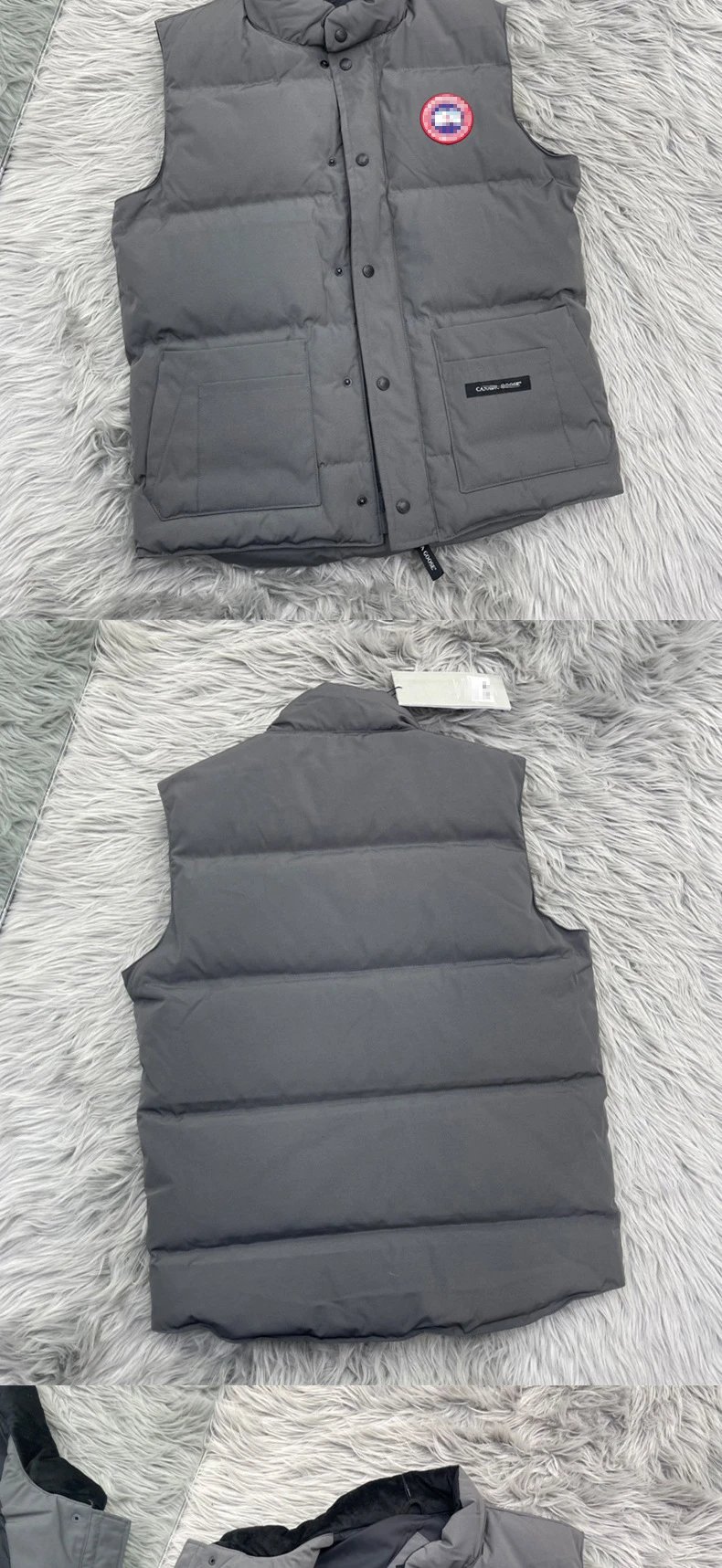 Stone Island Compass Patch Down Vest Navy - 20