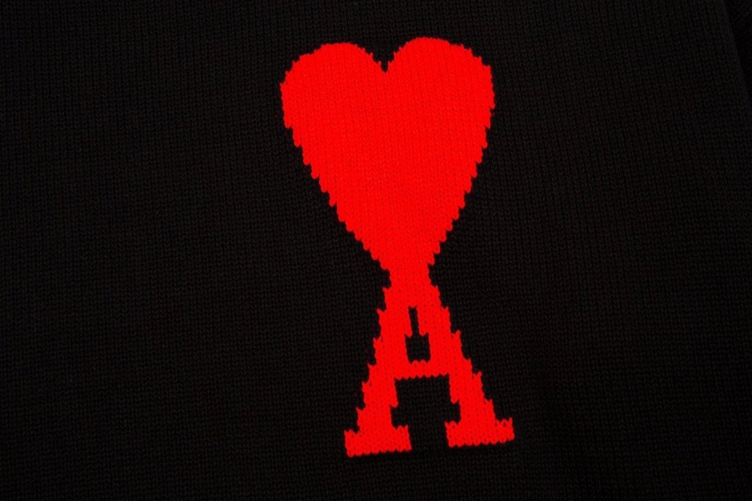 Ami Paris Heart Logo Cardigan Mint Green - 27