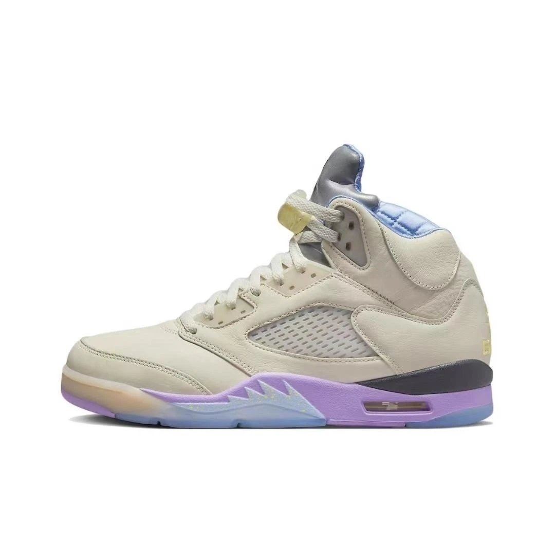 AJ5 Off-White Purple